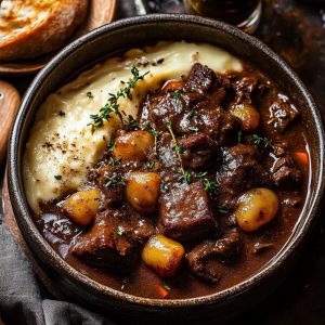 Ternera Bourguignon