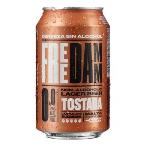 Cerveza sin alcohol tostada